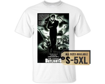 Camiseta multicolor The Living Daylights 1987 V22, todas las tallas S-5XL