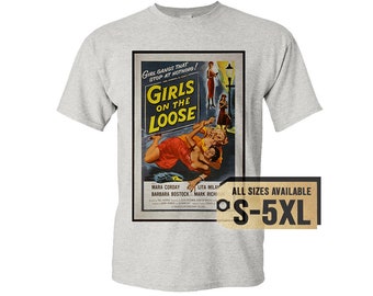 Camiseta multicolor Girls on the Loose V1, todas las tallas S-5XL