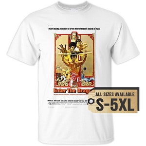 Enter The Dragon V8 multicolor T shirt all sizes S-5XL