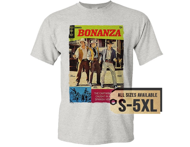 Bonanza V7 Multicolor T Shirt All Sizes S-5XL - Etsy