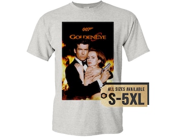 Camiseta multicolor GoldenEye 1995 V7, todas las tallas S-5XL