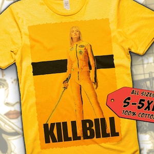 Kill Bill V1 Vintage Movie Poster t-Shirt Unisex Multicolor T shirt all sizes S-5XL