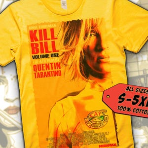 Kill Bill V5 Vintage Movie Poster t-Shirt Unisex Multicolor T shirt all sizes S-5XL