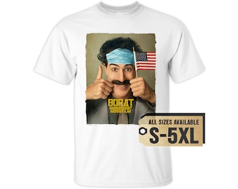 Camiseta multicolor Borat V1 todas las tallas S-5XL