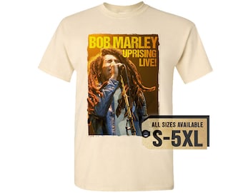 Camiseta multicolor Bob Marley & The Wailers V7, todas las tallas S-5XL