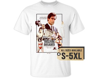 Camiseta multicolor The Living Daylights 1987 V9, todas las tallas S-5XL