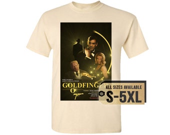Camiseta multicolor Goldfinger 1964 V12 en todas las tallas S-5XL
