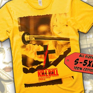 Kill Bill V25 Vintage Movie Poster t-Shirt Unisex Multicolor T shirt all sizes S-5XL