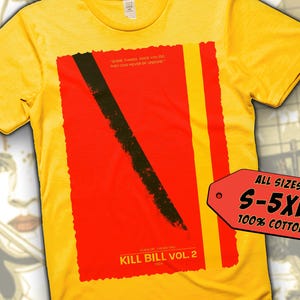 Kill Bill V10 Vintage Movie Poster t-Shirt Unisex Multicolor T shirt all sizes S-5XL