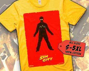Sin City Comic Book Series Tee Shirt Frank Miller Art Movie Film