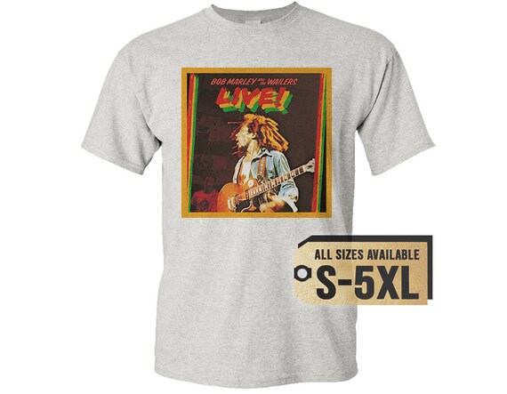 Bob Marley and The Wailers Tシャツ XL チャコール Bob Marley & The Wailers Retro T-Shirt - Bob Marley Official