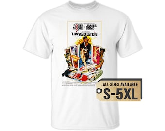Camiseta multicolor Live And Let Die 1973 V1, todas las tallas S-5XL