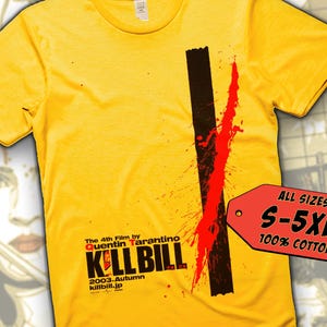 Kill Bill V30 Vintage Movie Poster t-Shirt Unisex Multicolor T shirt all sizes S-5XL