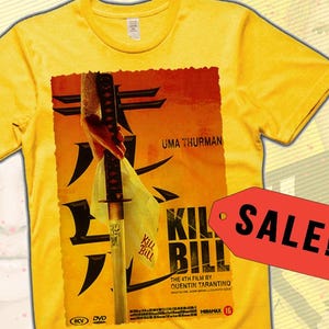 Kill Bill V2 Vintage Movie Poster t-Shirt Unisex Multicolor T shirt all sizes S-5XL