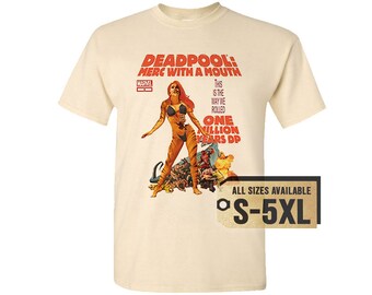 Camiseta multicolor Deadpool V7 en todas las tallas S-5XL