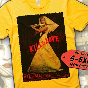 Kill Bill V24 Vintage Movie Poster t-Shirt Unisex Multicolor T shirt all sizes S-5XL