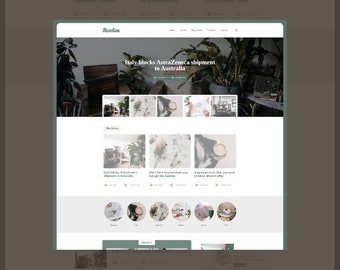 Tema de blog para escritores