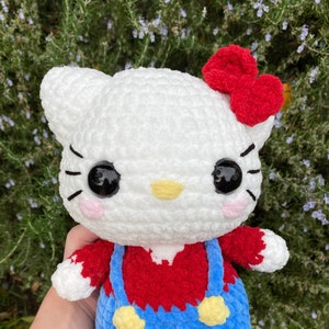 Cute Kitty Crochet Plush (Made to Order)