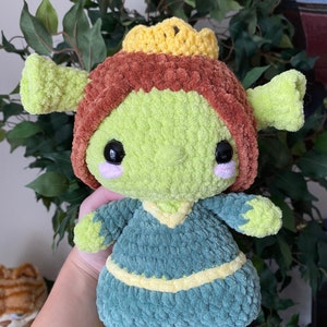 Crochet Princess Ogre Plush (Made to Order)