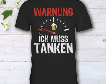 Bier Shirt für Biertrinker und Bierliebhaber, Lustiges Bier Geschenk für Party und Feier