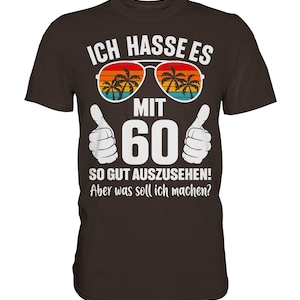 60. Geburtstag Mann Frau, 60. Geburtstags Deko, Lustiges Geburtstagsgeschenk Männer, 60. Geburtstag Papa, Geschenk, 60 Geburtstag T-Shirt Bild 3