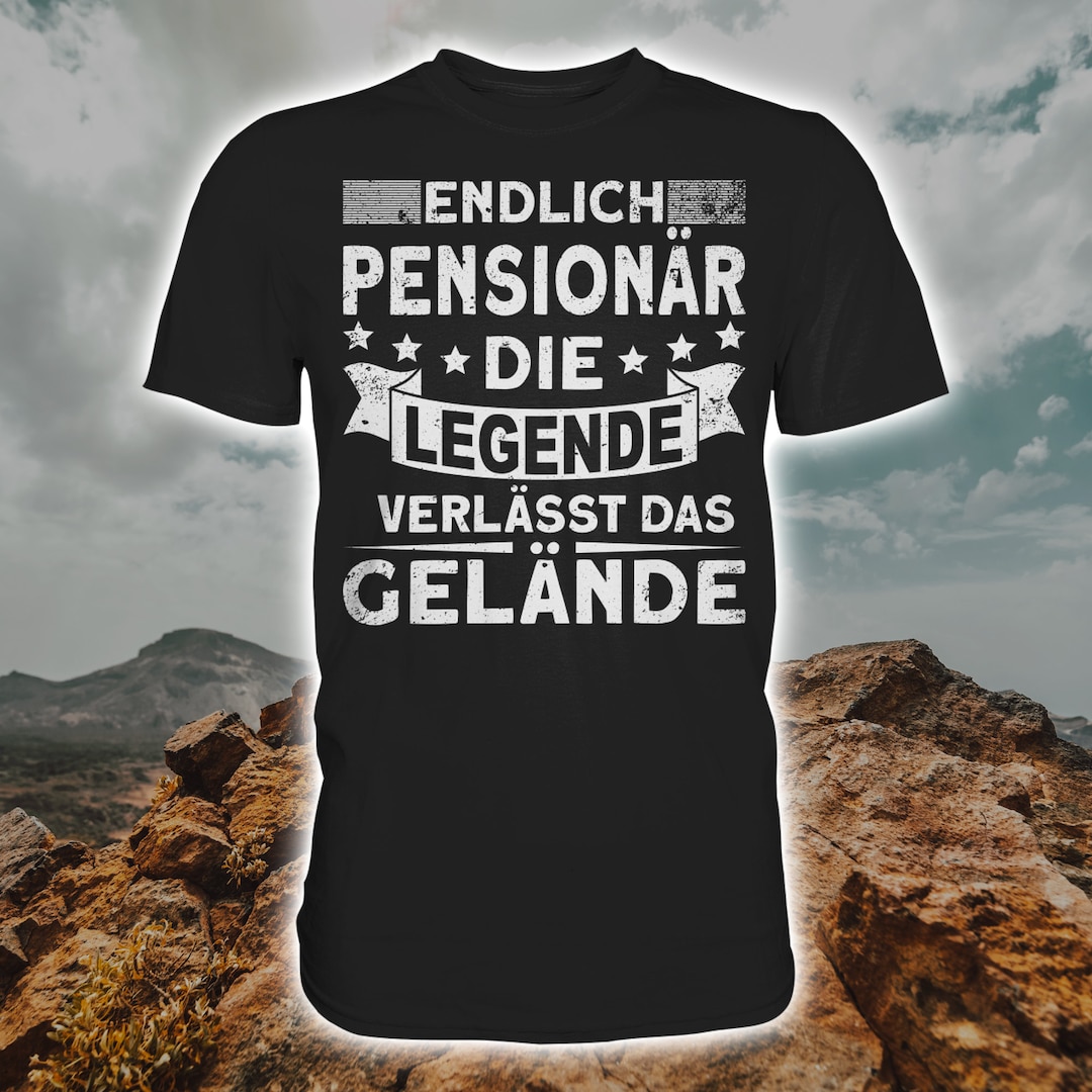 Pensionär 2024 Die Legende verlässt das Gelände Beamter Geschenk ...