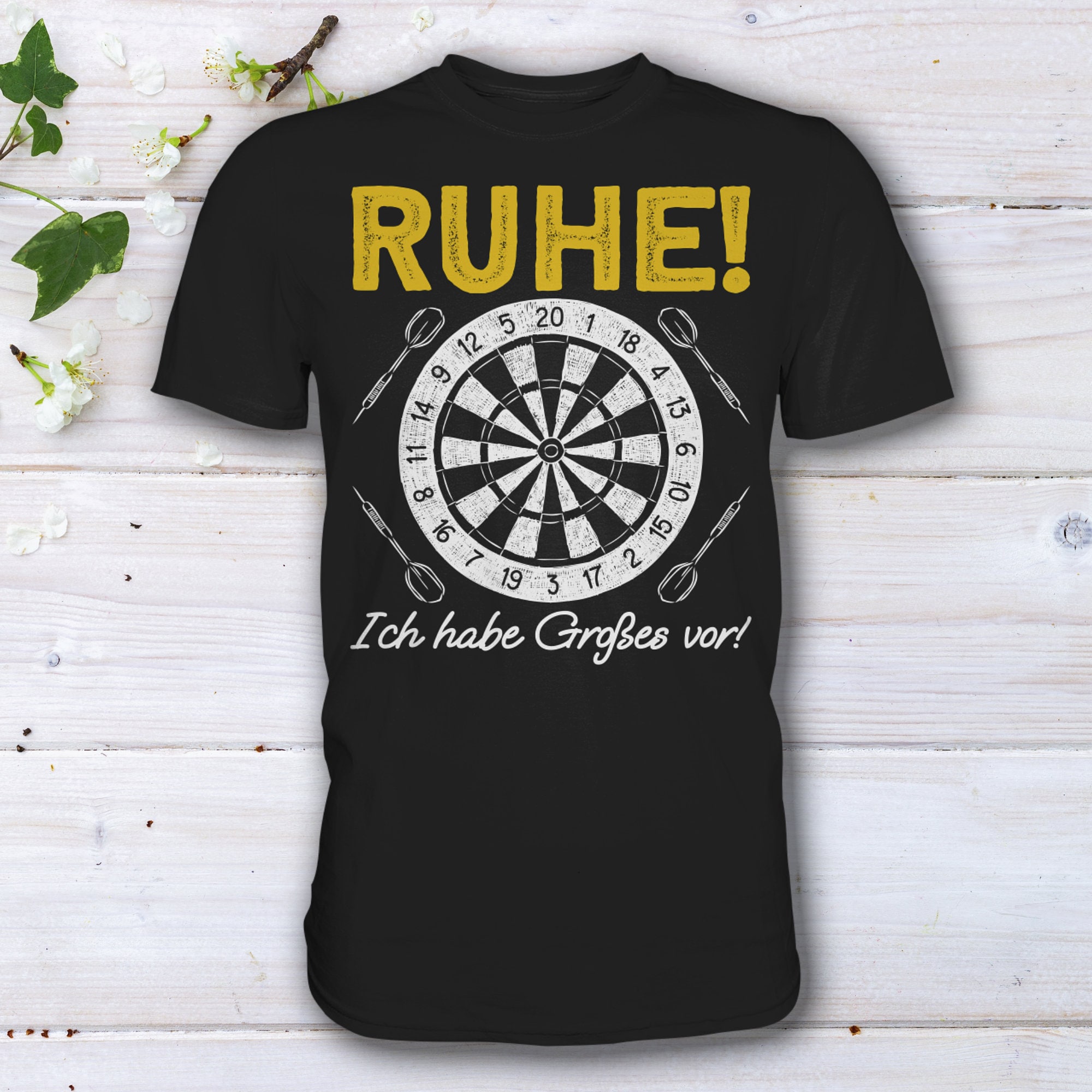 Herren TShirt Kneipensport Dart Motive Sprüche Spruch Bier