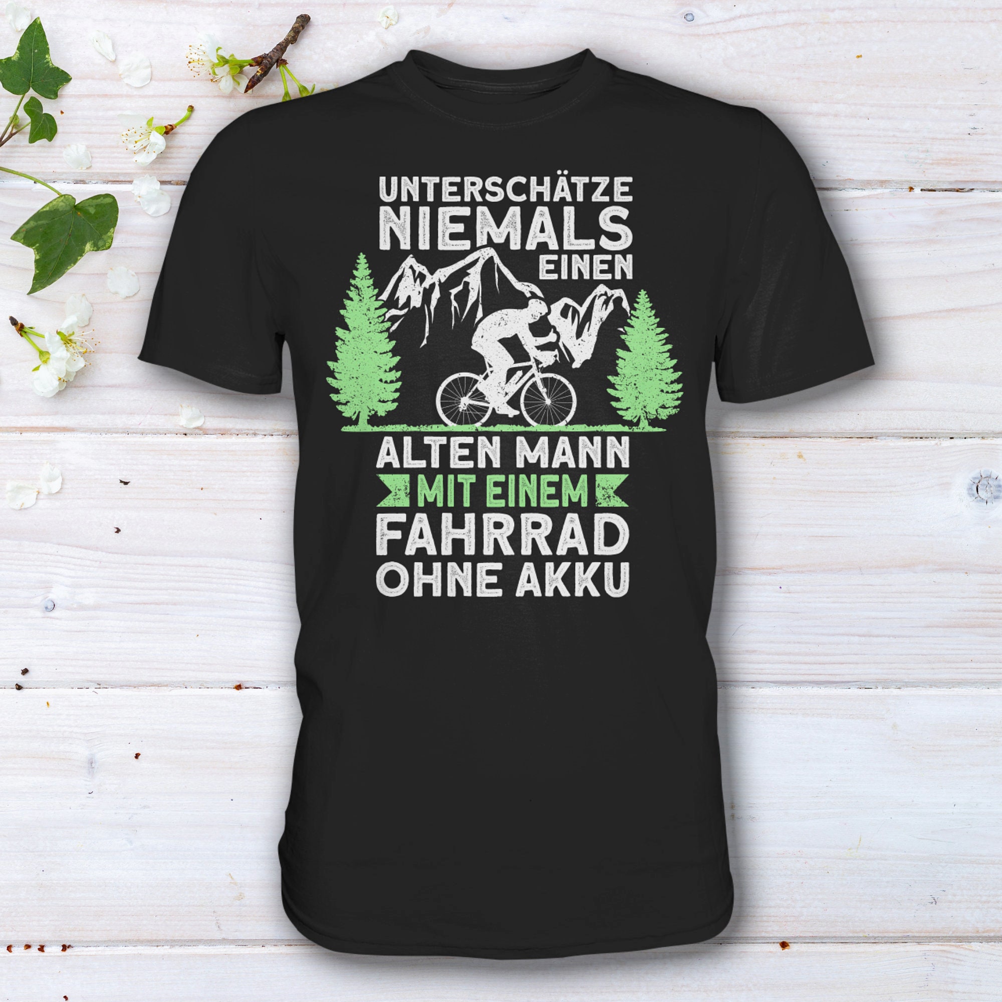 Fahrad fahren 2 Menschen motiv | T-shirt enfant