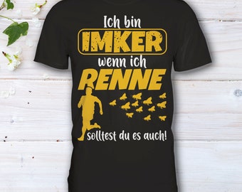 Imker T-Shirt, Imker Geschenk, Imkerin, Bienenzüchter, Bienenzucht, Honig, Bienen, Imker Zubehör