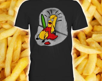 Pommes Frites, Fritten, Pommes, Fast Food Shirt, Pommes T-Shirt, Pommes Shirt, Fastfood Shirt, Lustiges T-Shirt