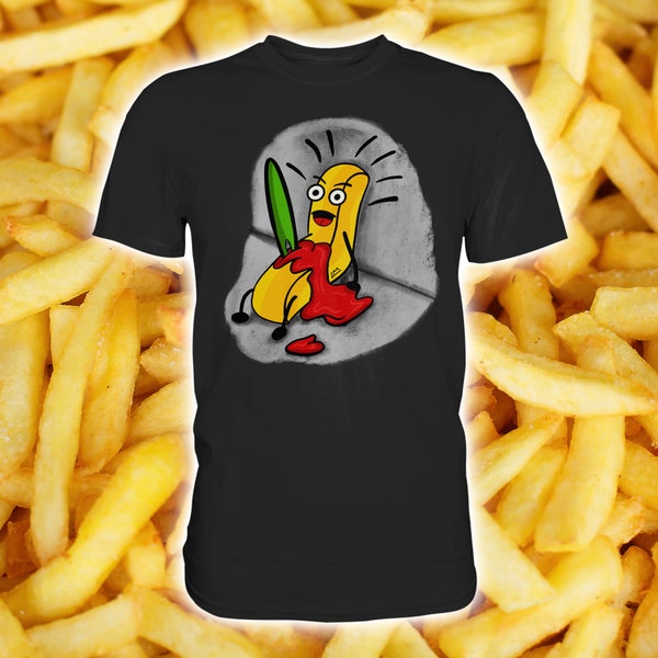 Pommes Frites, Fritten, Pommes, Fast Food Shirt, Pommes T-Shirt, Pommes Shirt, Fastfood Shirt