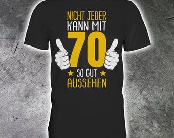 70. Geburtstag Geschenk Geschenkidee 70 Jahre T-Shirt