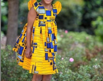 African Girls Dress/African Clothing for Girls/African Girls Birthday Dress/Girls Pageant Dresses/African Dresses For Kids/Baby Girl Dress