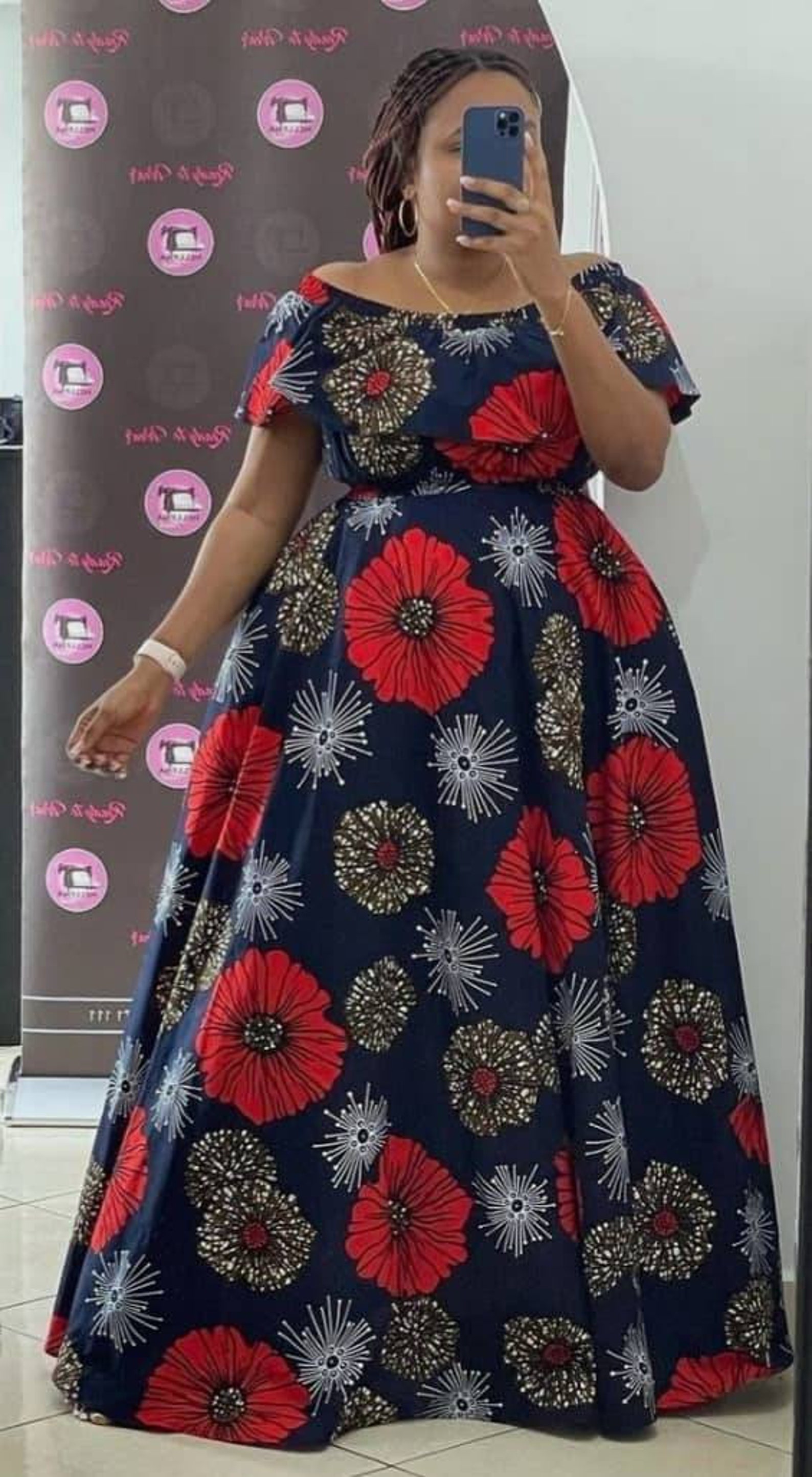 African Plus Size Dress,african Dress,african Maxi Dress, African Maxi