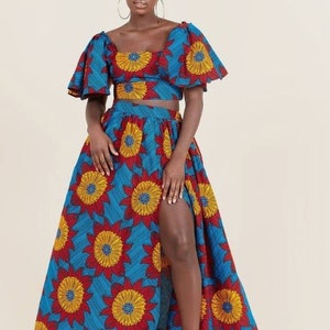 African Skirt Set,African Two Piece Set,African Skirt And Top,African Clothing For Women,Ankara Skirt Set,African Skirt And Blouse Clothing