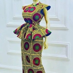 African Skirt Set,African Two Piece Set,African Skirt And Top,African Clothing For Women,Ankara Skirt Set,African Skirt And Blouse Clothing