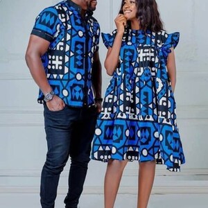 African Clothing For Couples/African Matching Outfits For Couples/African Couples Attire/Couple&#39;s Outfit/African Native Clothing for Couples