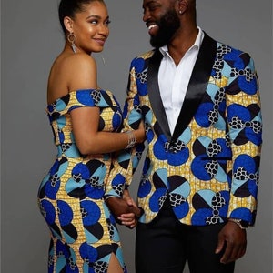 African Clothing For Couples/African Matching Outfits For Couples/African Couples Attire/Couple&#39;s Outfit/African Native Clothing for Couples