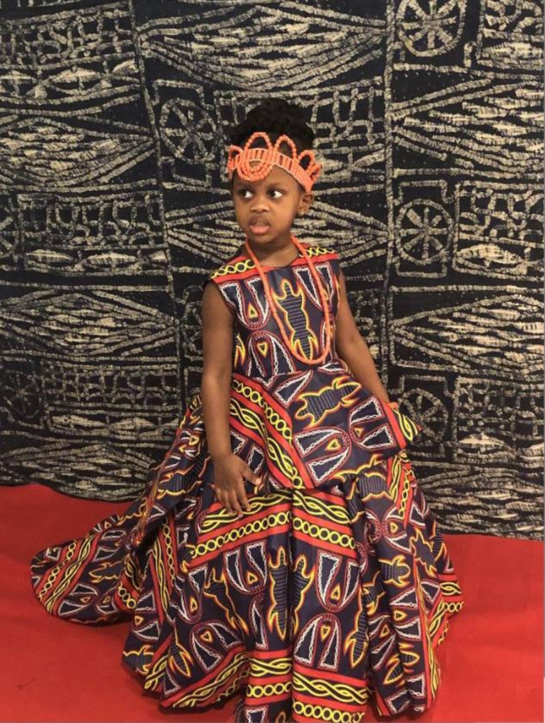 African Girls Dress/african Clothing for Girls/african Girls Birthday  Dress/girls Pageant Dresses/african Dresses for Kids/baby Girl Dress 