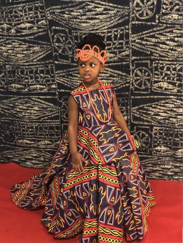 aww so adorable, those eye!!  Fashion design for kids, Birthday girl  dress, African clothing