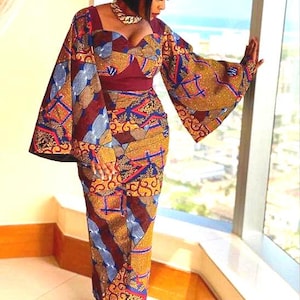 African Maxi Dress,African Dress,Ankara Maxi Gown, African Maxi Dresses For Women,African Clothing For Women,African Print Maxi Dress