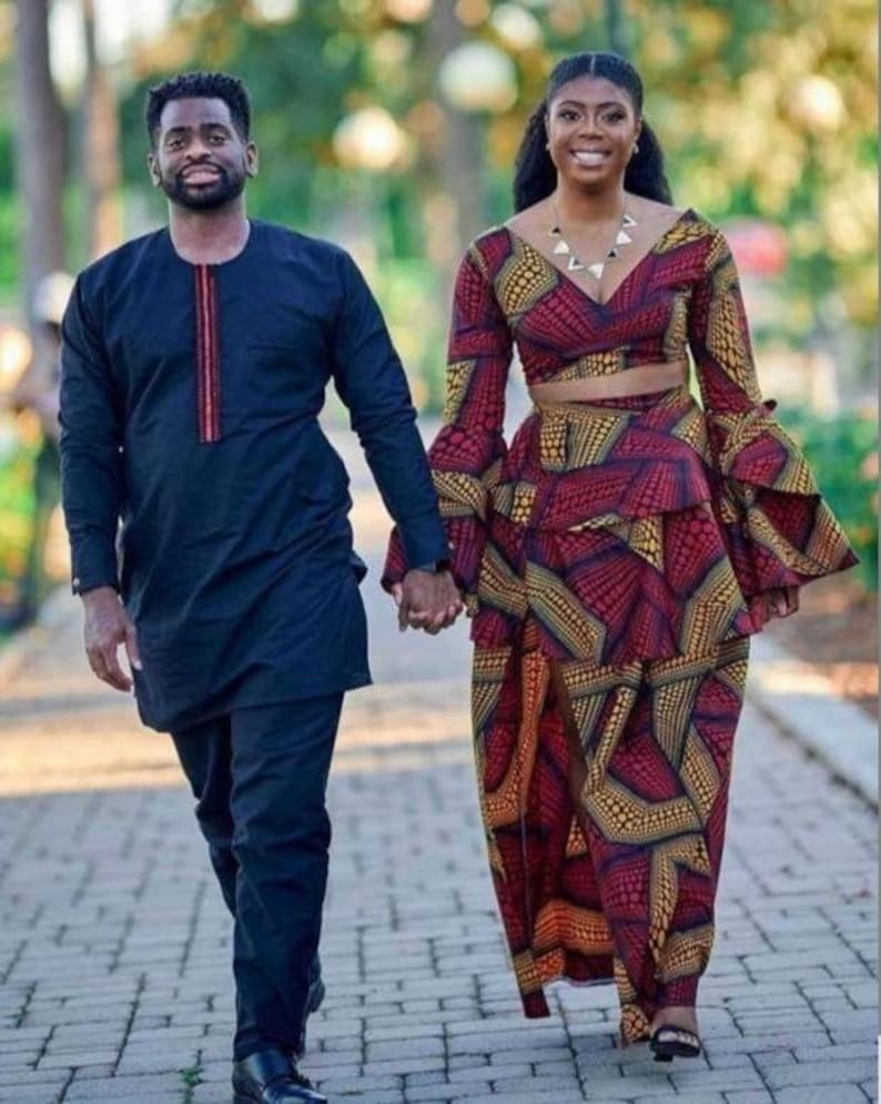 African Clothing for Couples/african Matching Outfits for Couples ...