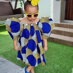 African Girls Dress/African Clothing for Girls/African Girls Birthday Dress/Girls Pageant Dresses/African Dresses For Kids/Baby Girl Dress