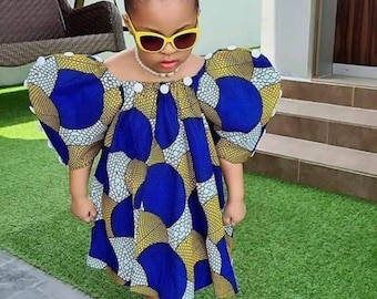 African Girls Dress/African Clothing for Girls/African Girls Birthday Dress/Girls Pageant Dresses/African Dresses For Kids/Baby Girl Dress
