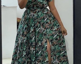 African Plus Size Dress,African Dress,African Maxi Dress, African Maxi Dresses For Women,African Clothing For Women,African Print Dress