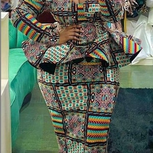 African Skirt Set,African Two Piece Set,African Skirt And Top,African Clothing For Women,Ankara Skirt Set,African Skirt And Blouse Clothing