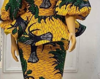 African Skirt Set,African Two Piece Set,African Skirt And Top,African Clothing For Women,Ankara Skirt Set,African Skirt And Blouse Clothing