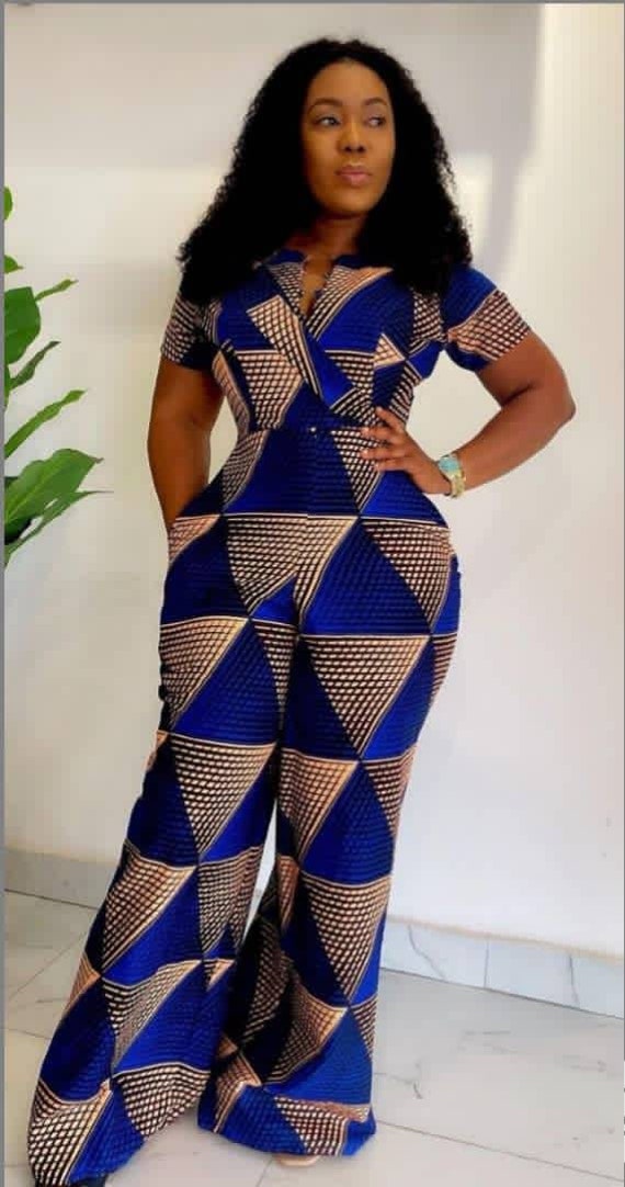 African Print Jumpsuit-ankara Jumpsuit-women Jumpsuit-african Women  Fashion-ankara Clothing-african Clothing - Etsy