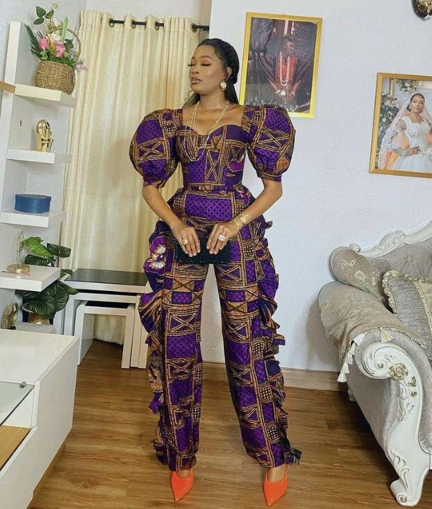 African Black Ladies Jumpsuit main image 1