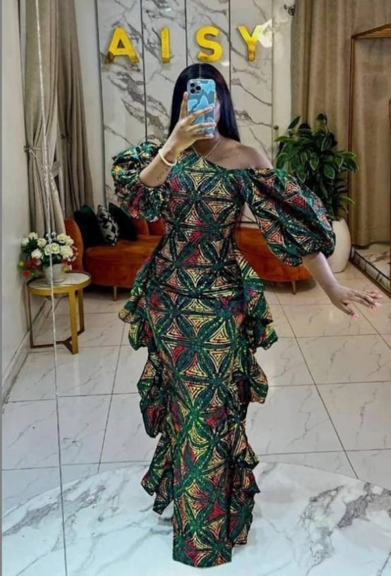 chinese dress ladies Ngadior African Maxi Dress main image 0